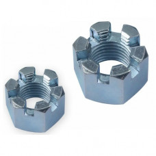 DIN 935 М8 Гайка шестигранная корончатая исп.1, А2